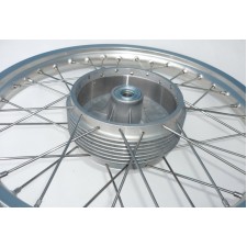 KOLO CELÉ - BUBNOVÉ  - 1,60-18&QUOT;  S DRÁŽKOU NA POKLICI - HLINÍKOVÝ RÁFEK - (NEREZOVÝ VÝPLET)